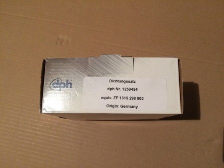 Комплект уплотнительных колец (DPH)